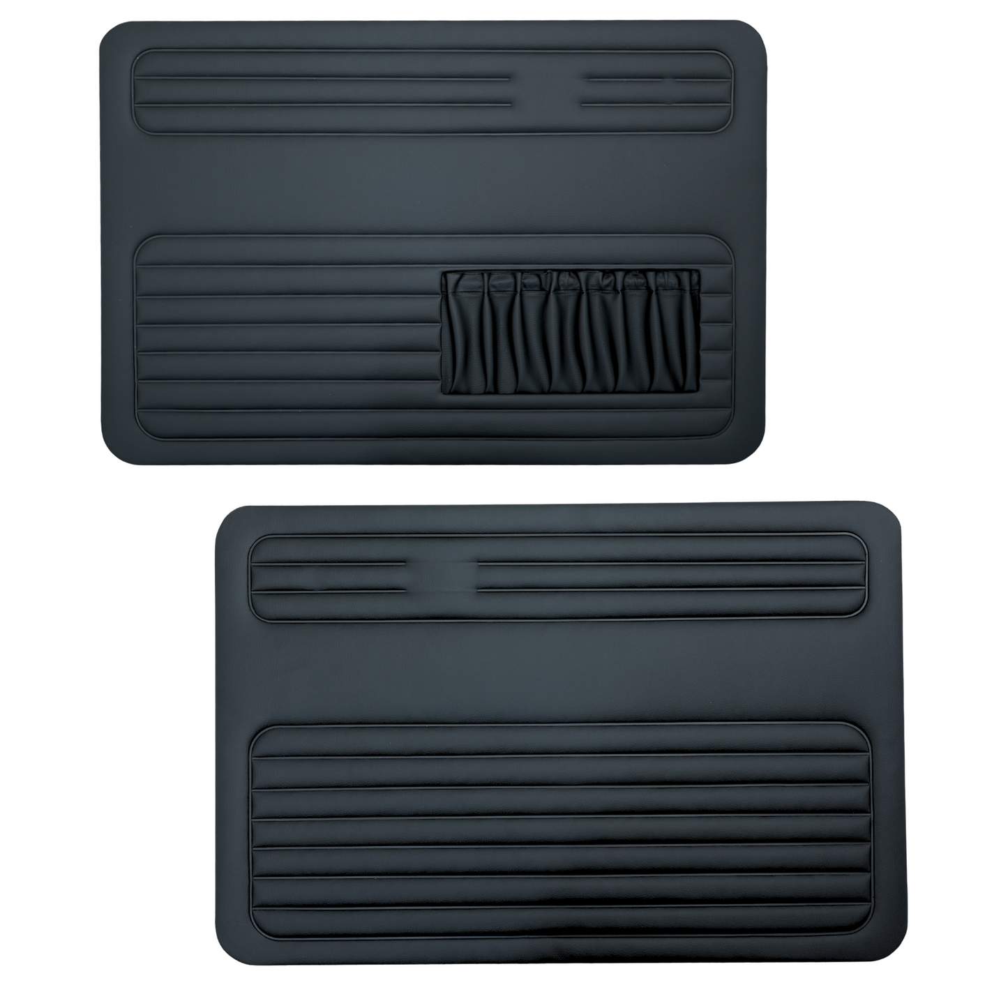 Door Panel Set for VW Beetle 1303 1967-79 Black Interior Trim 4pcs