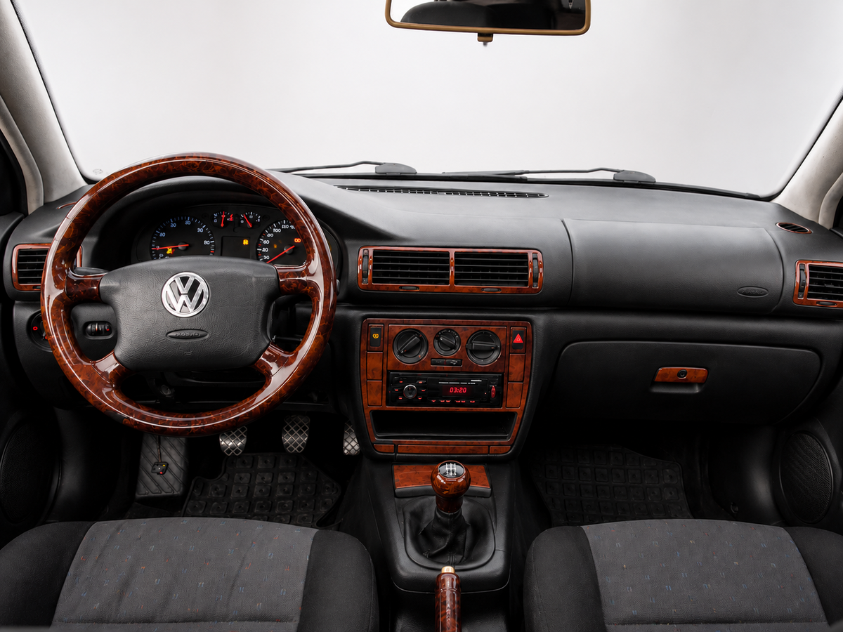 Wood Look Dash Trim Kit for Volkswagen Passat B5 34pcs 1998-2005