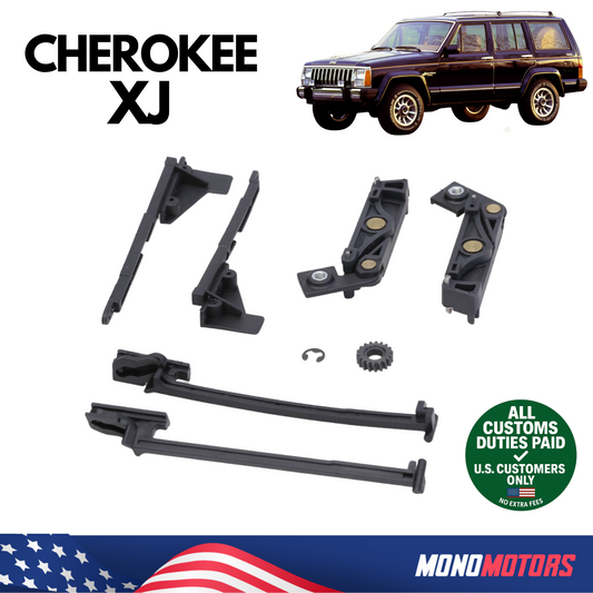 Sunroof Slider Gear Repair Kit for Jeep Cherokee Xj 1986–2001