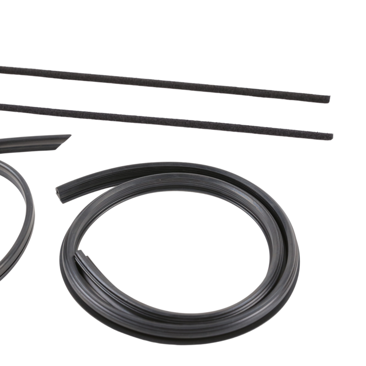 Sunroof Seal & Metal Brush for Mercedes Manuel Sunroof Rubber Gasket 4pcs 40cm
