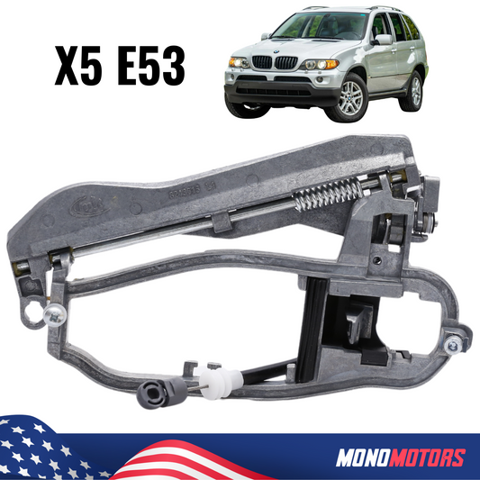BMW X5 E53 Door Handle Carrier Driver Side Front Left 1pcs