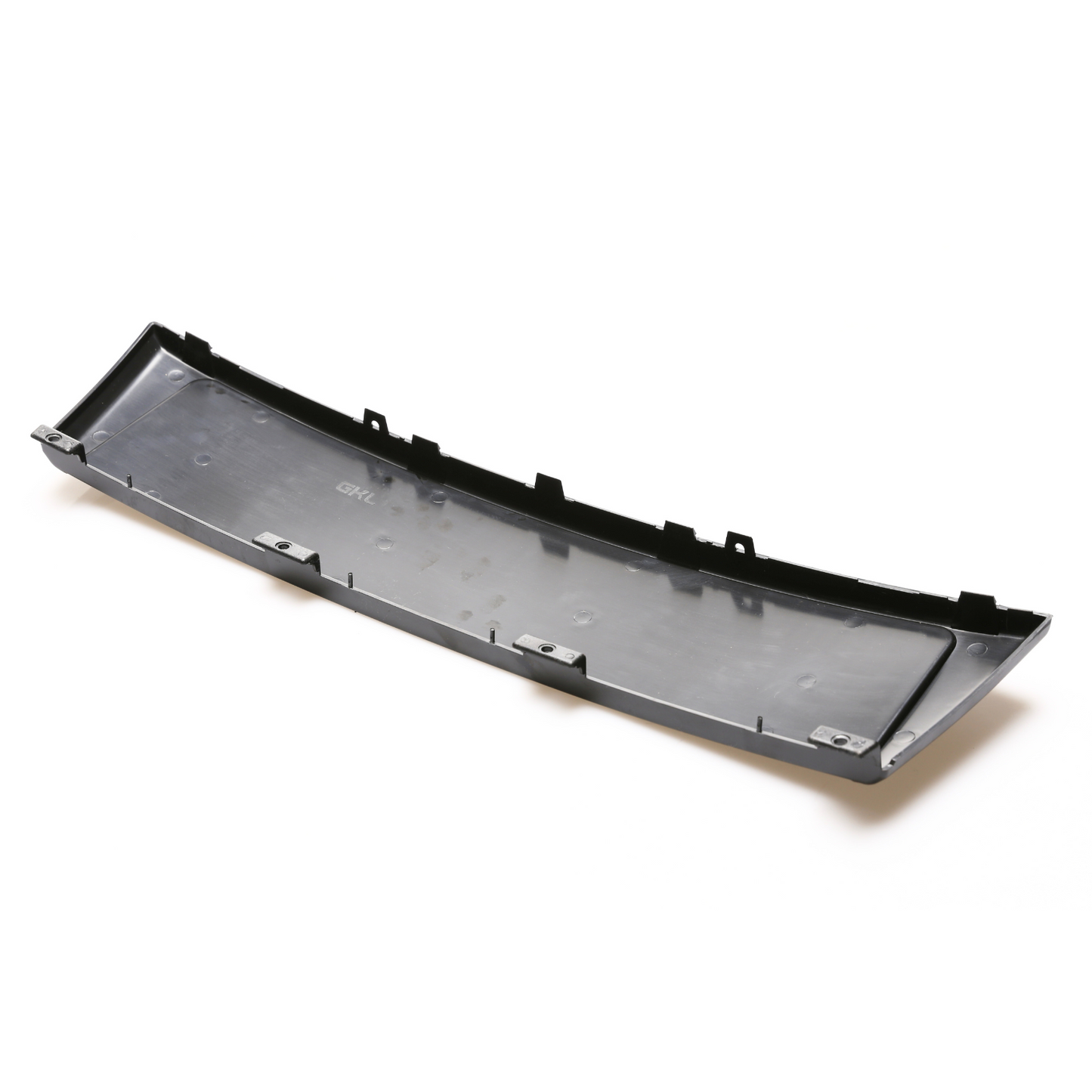 Audi A3 8p Front Bumper Number Plate Backing Piano Black 8P4807285G