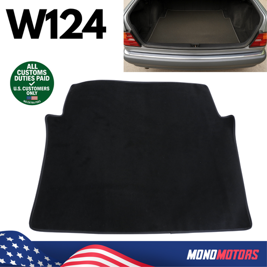 Trunk Carpet Mat Floor for Mercedes W124 Sedan