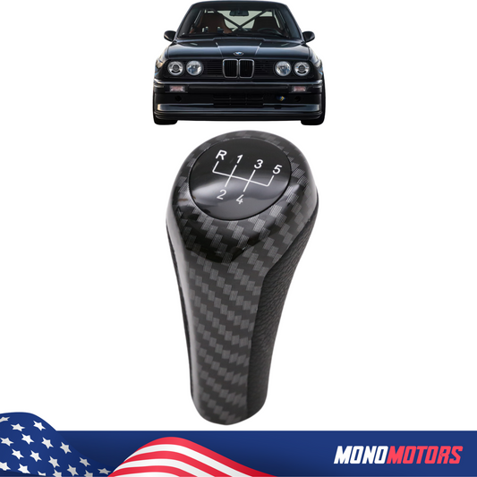 Carbon Fiber Gear Shift Knob for BMW E30 E46 E39 5 Speed