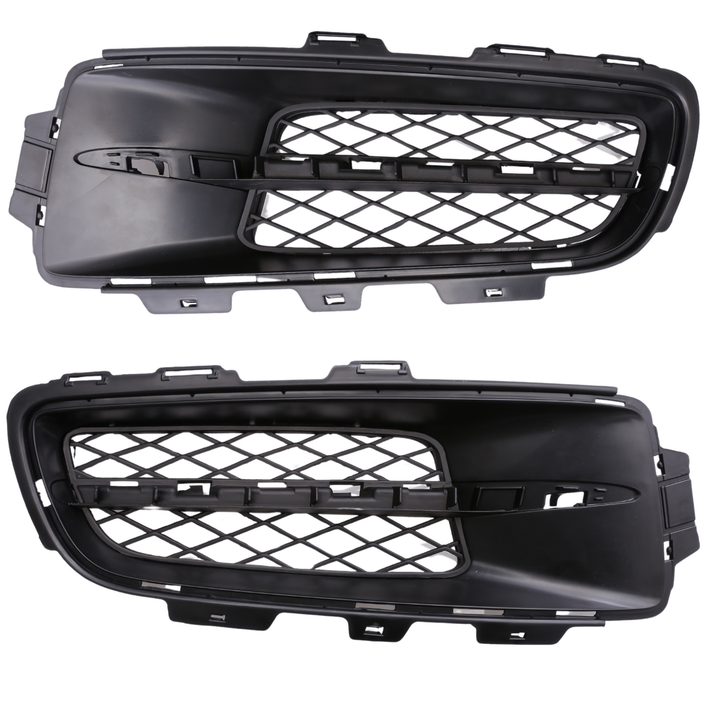 Pair Fog Light Frame for BMW X5 E70 2007 2008 2009 Front Bumper Grille Cover