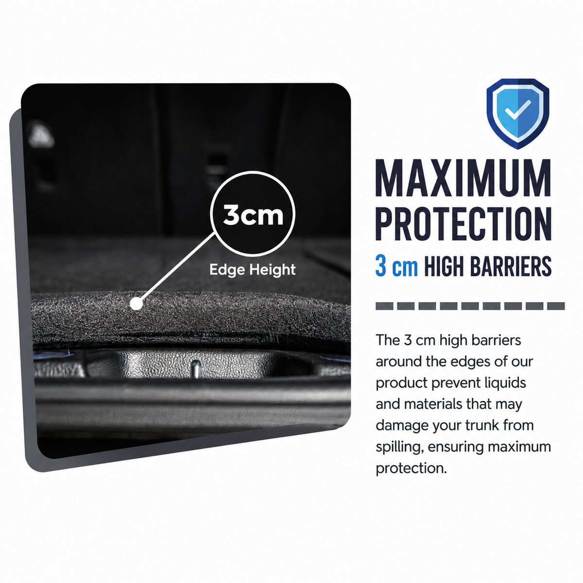 3d Carpet Trunk Liner for Jeep Renegade Waterproof Cargo Mat 2014-2026