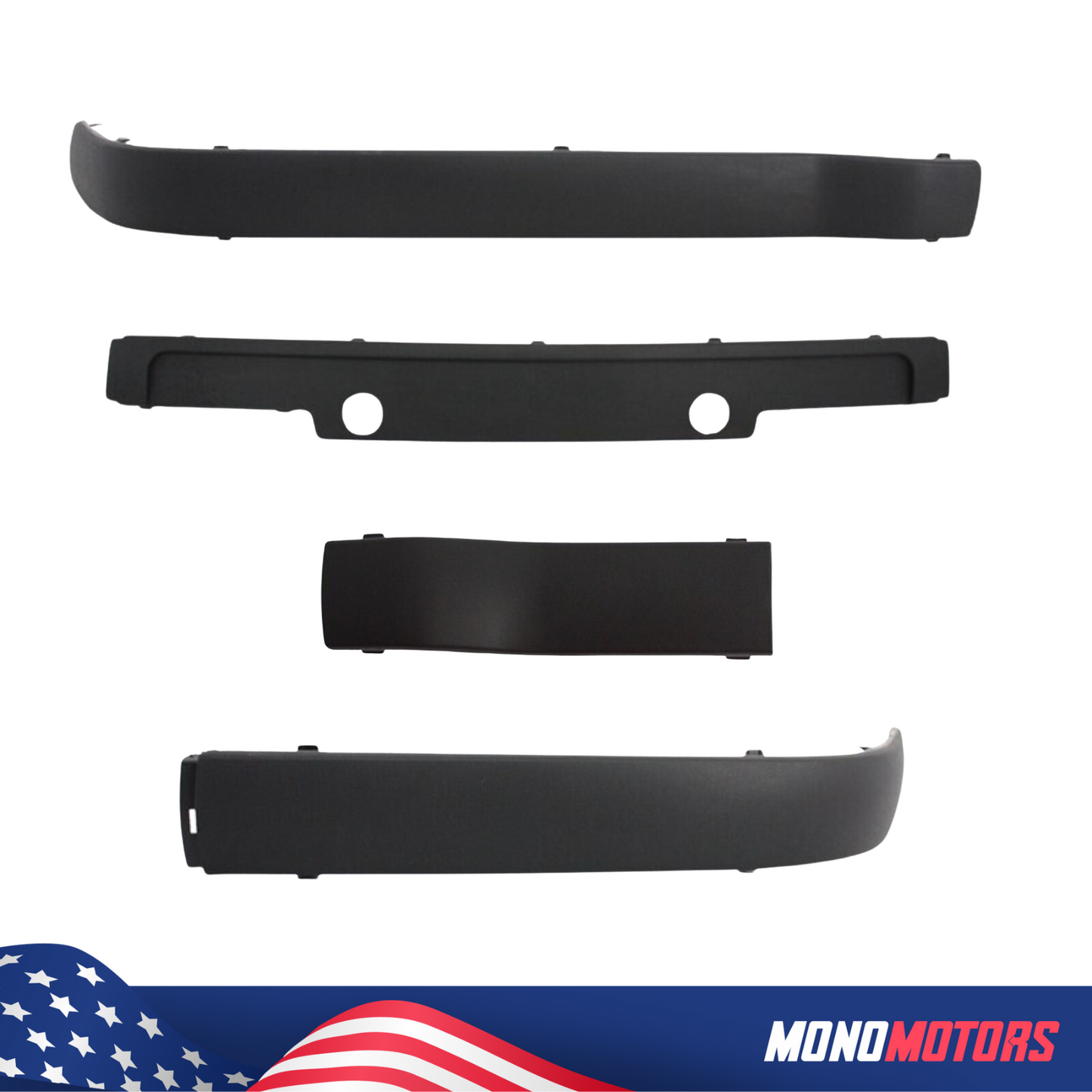 BMW E36 3 Series Front M3 Bumper Trim Full Set Moulding Strip