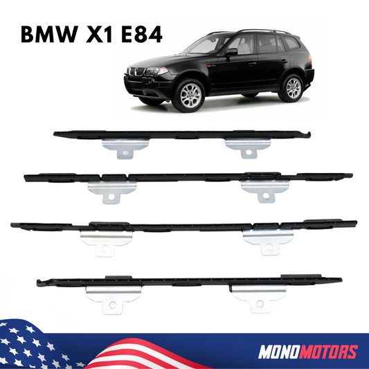 Front Rear Sunroof Slide Rails for BMW X1 E84 2009-2015 4pcs Track 54102993888