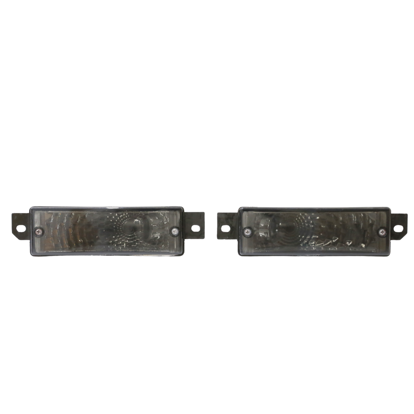 Front Bumper Indicator Turn Lights Smoke Right & Left Set for BMW E30 1988–1991