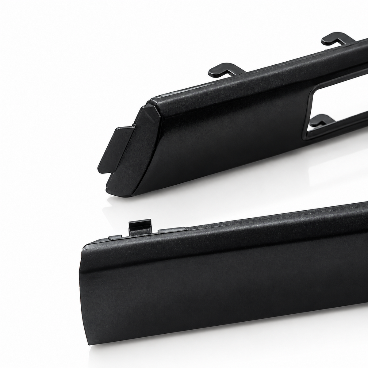 Front Bumper Trim Set for BMW E34 5 Series USA Type Side Openings 1988-1995