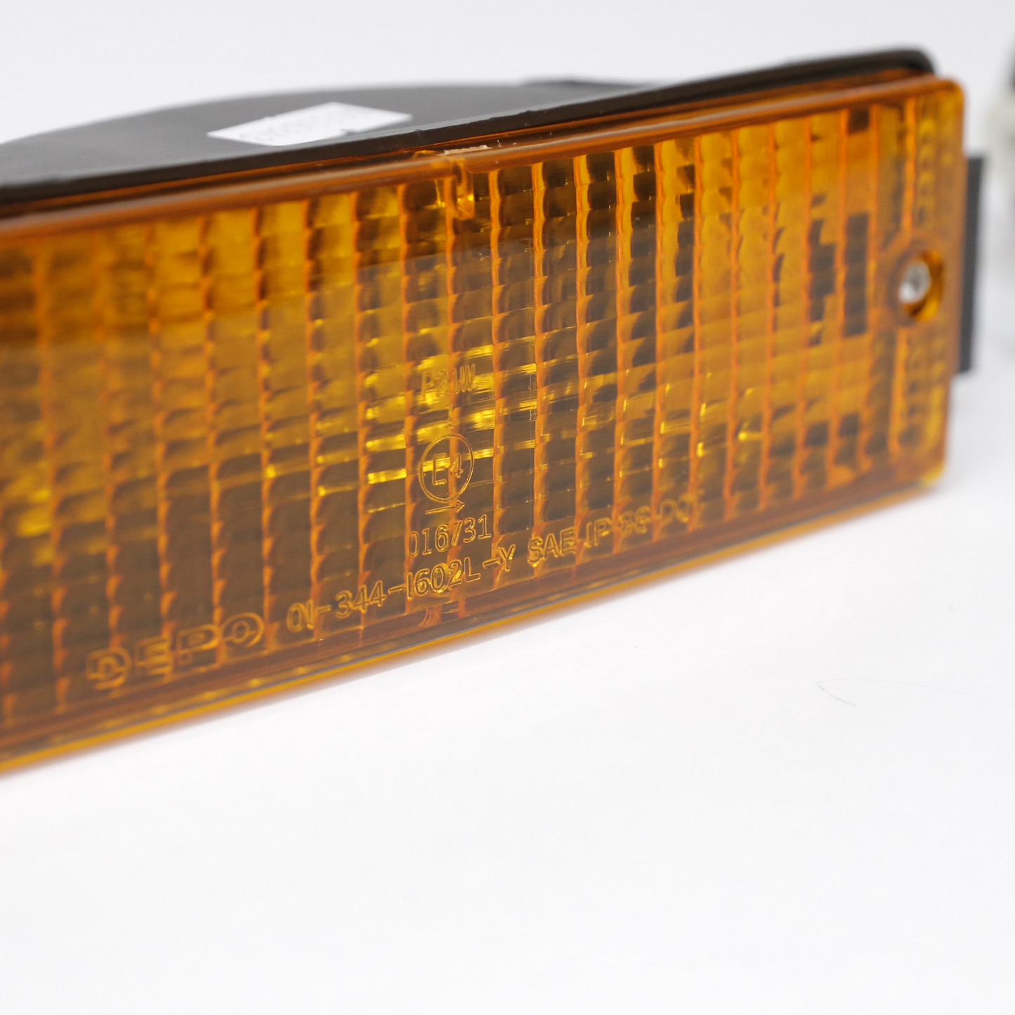 Front Bumper Indicator Turn Lights Amber Right & Left Set for BMW E30 1988–1991
