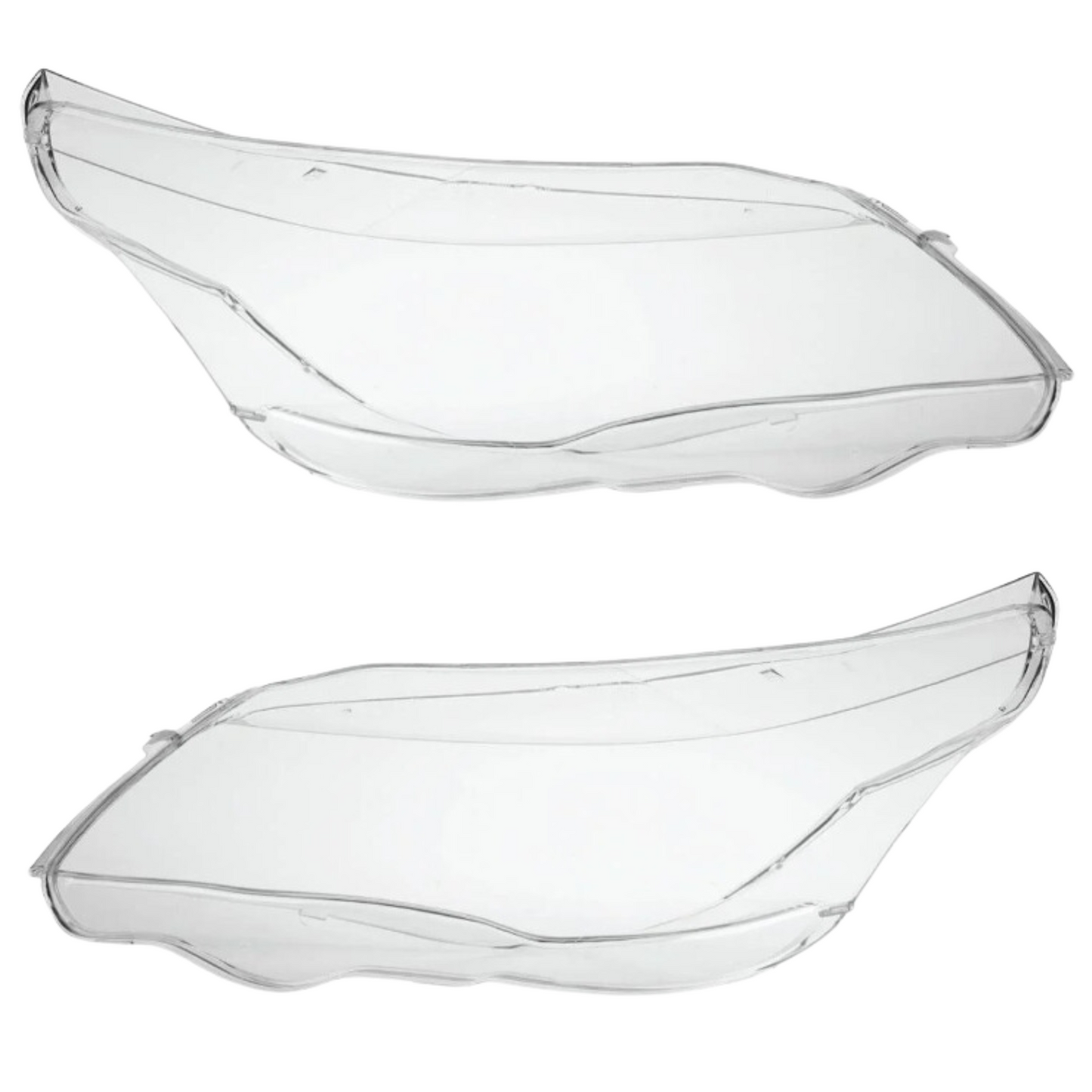 Headlight Lens for BMW E60 5 Series 2003-2006 Headlamp Smooth Clear Cover Part
