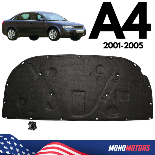 Hood Engine Insulator for Audi A4 2000-2005 8E0863825AF Liner Hood Insulation