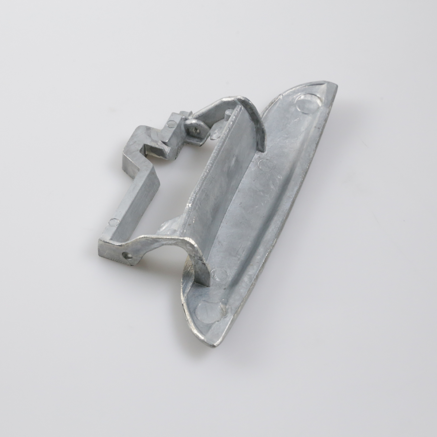 Unpainted Metal Door Handle Set for BMW E39 5 Series 2pcs Exterior Door Bar Set