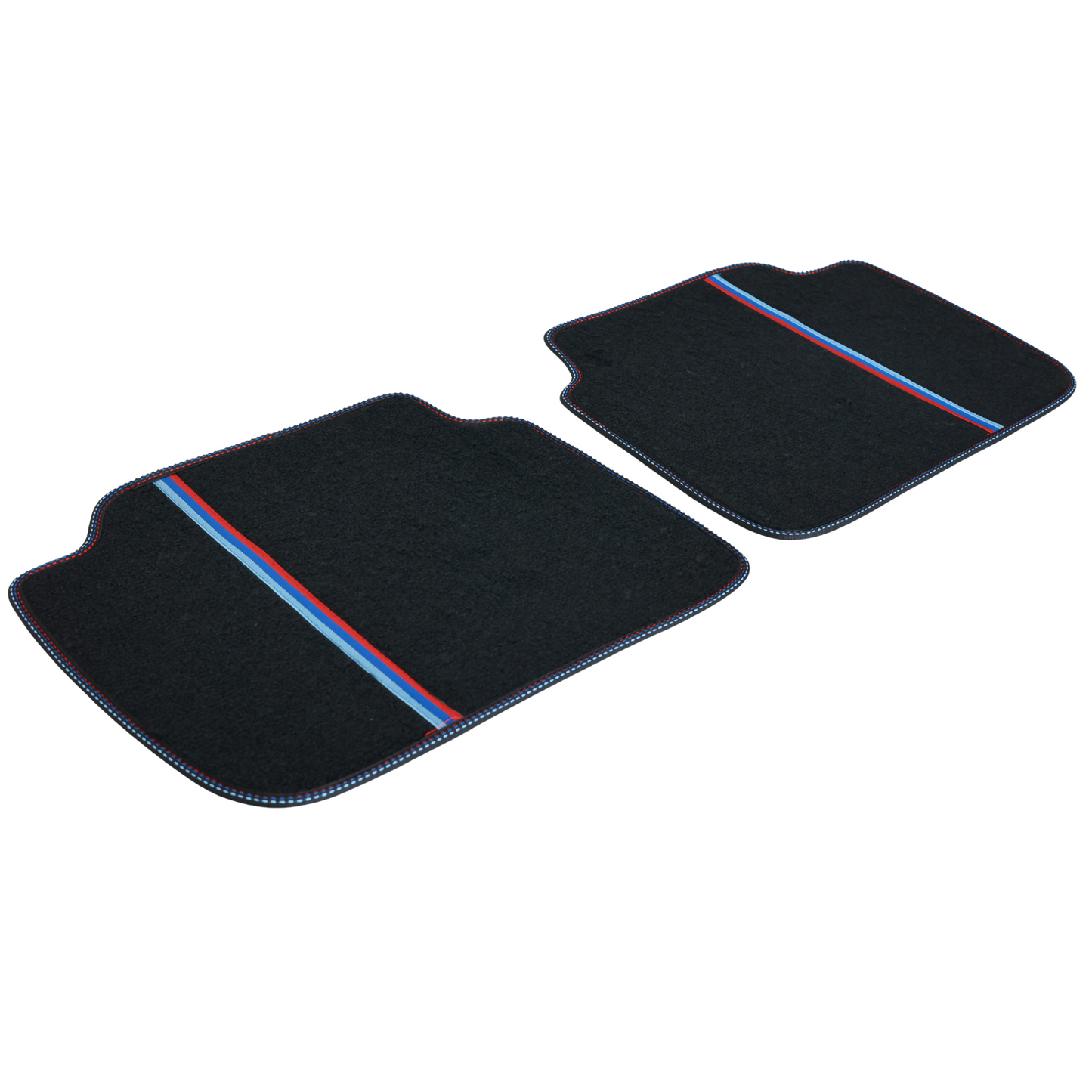 Carpet Floor Mats for BMW E46 M Sport Style Black 4pcs Set Auto Carpet