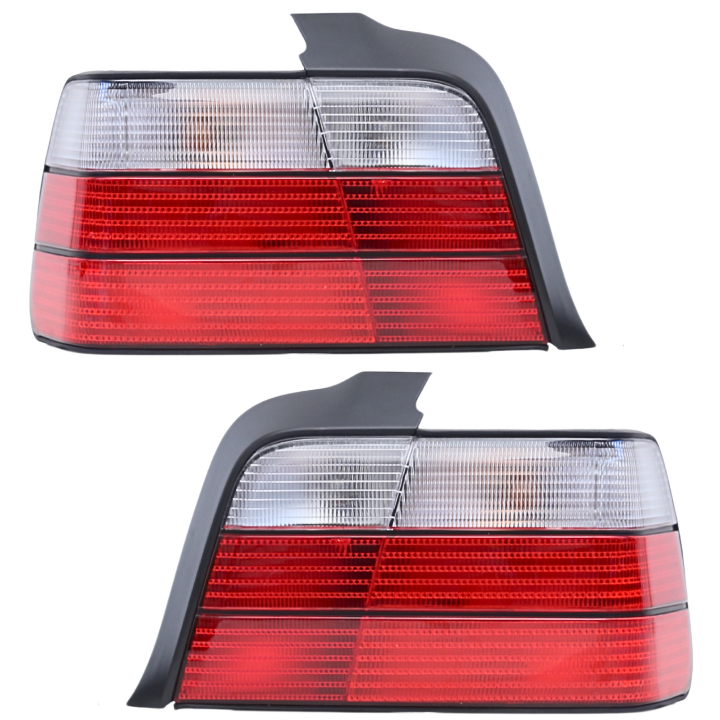 Rear Tail Light Set for BMW E36 Sedan White Indicator Left Right