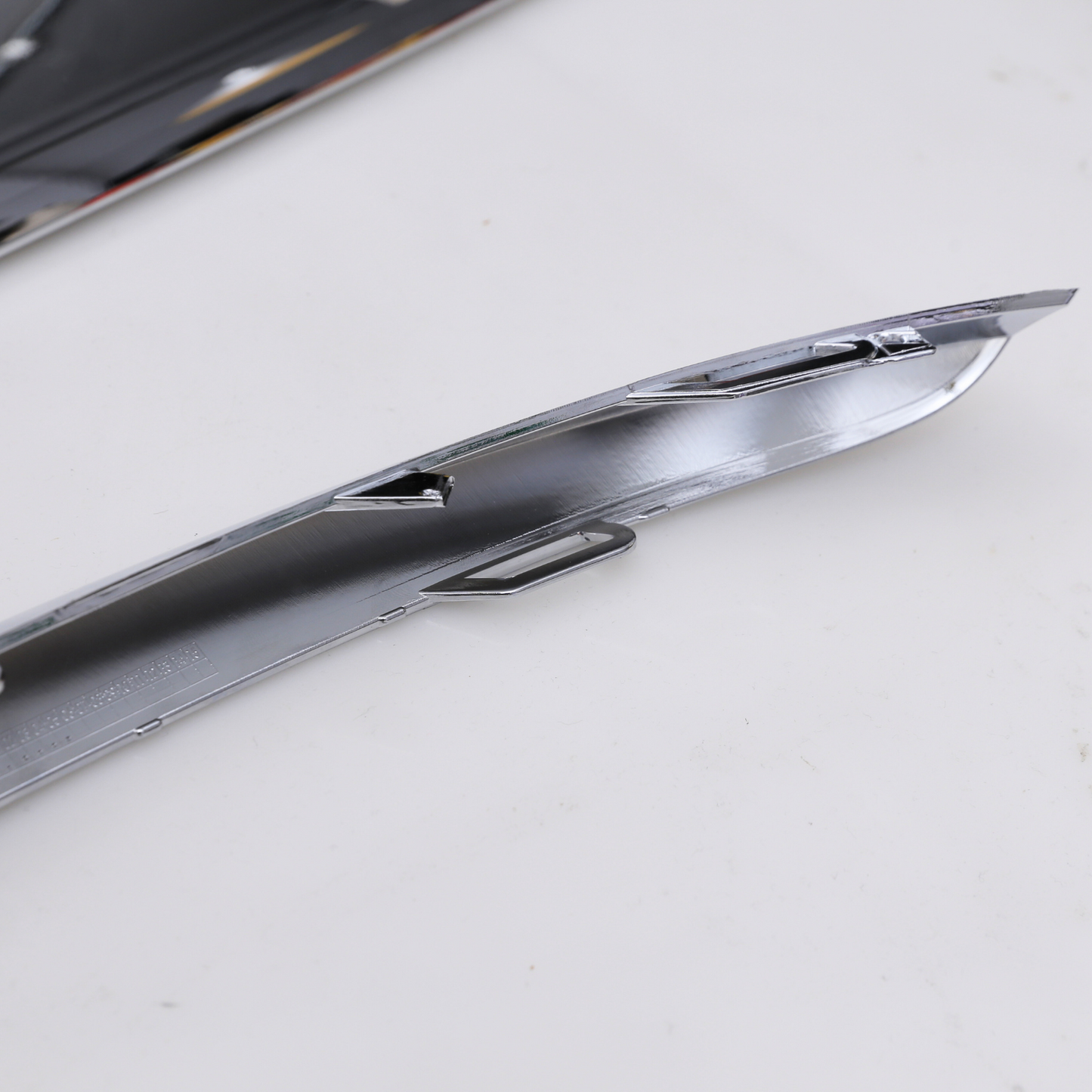 Mercedes Benz A205 C205 W205 Front Bumper Chrome Lower Lip Trim Molding