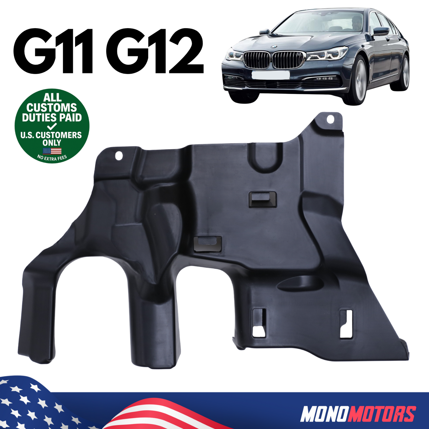 Steering Column Lower Trim Left for BMW G11 G12 2016-2019 OEM 51757340191