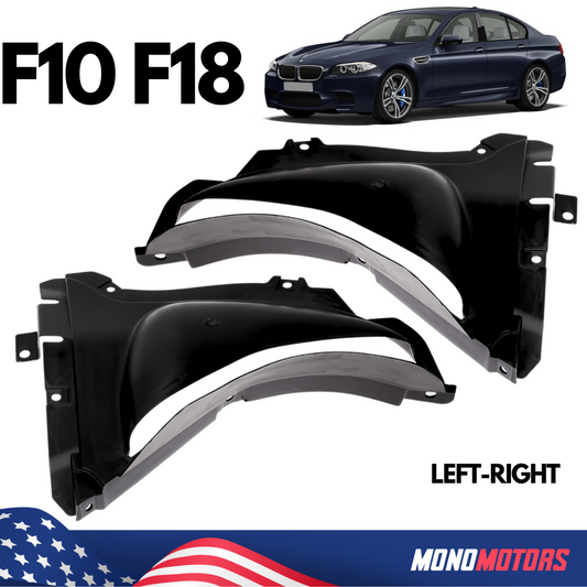 Front Wheel Arch Cover Set for BMW 5 Series F10 F11 Lci M Sport Splash Mud Cover