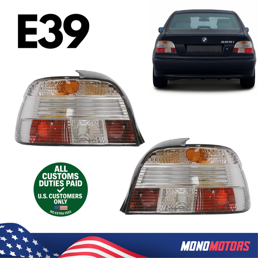 Rear Tail Lights Led-style Clear Left Right Set for BMW E39 1996-99 63216902527