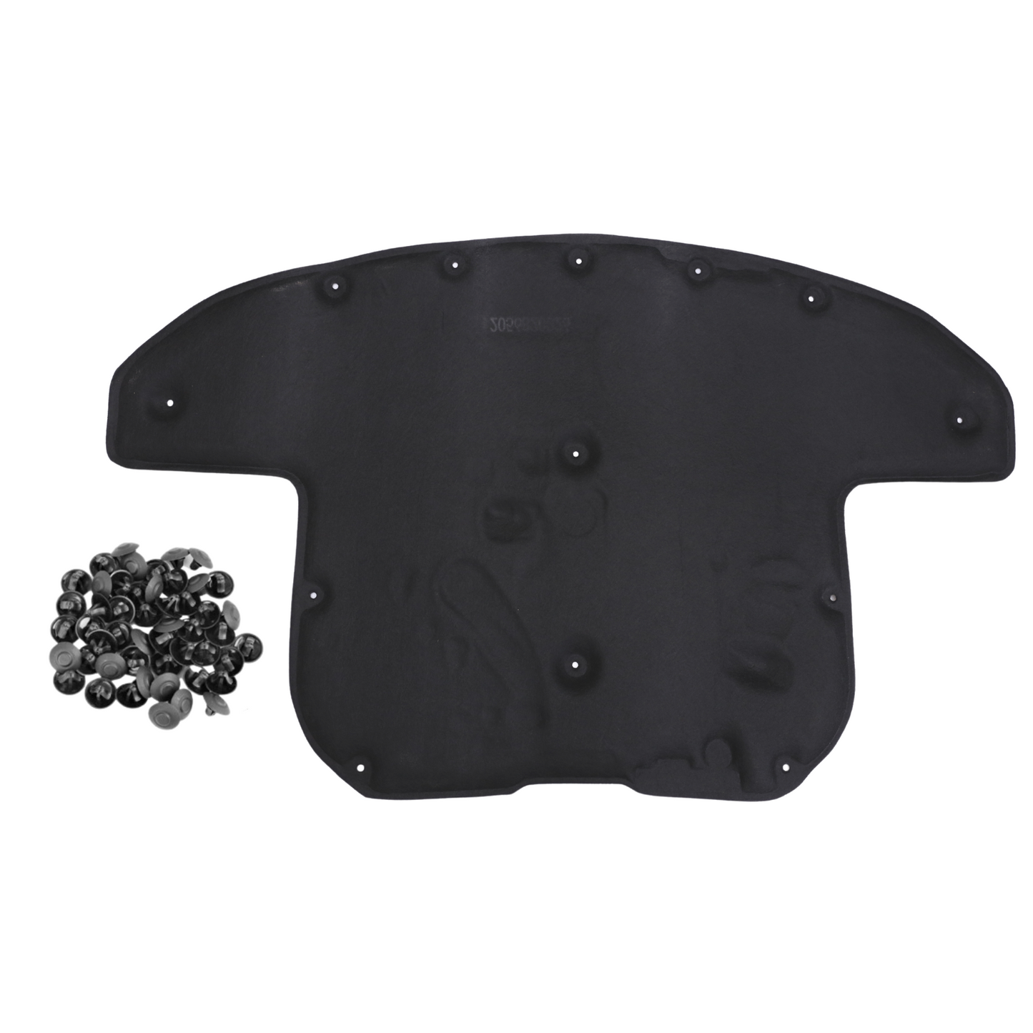 Hood Insulation Engine Pad for Mercedes-benz C Class W205 2015-20 /Rivets Foam