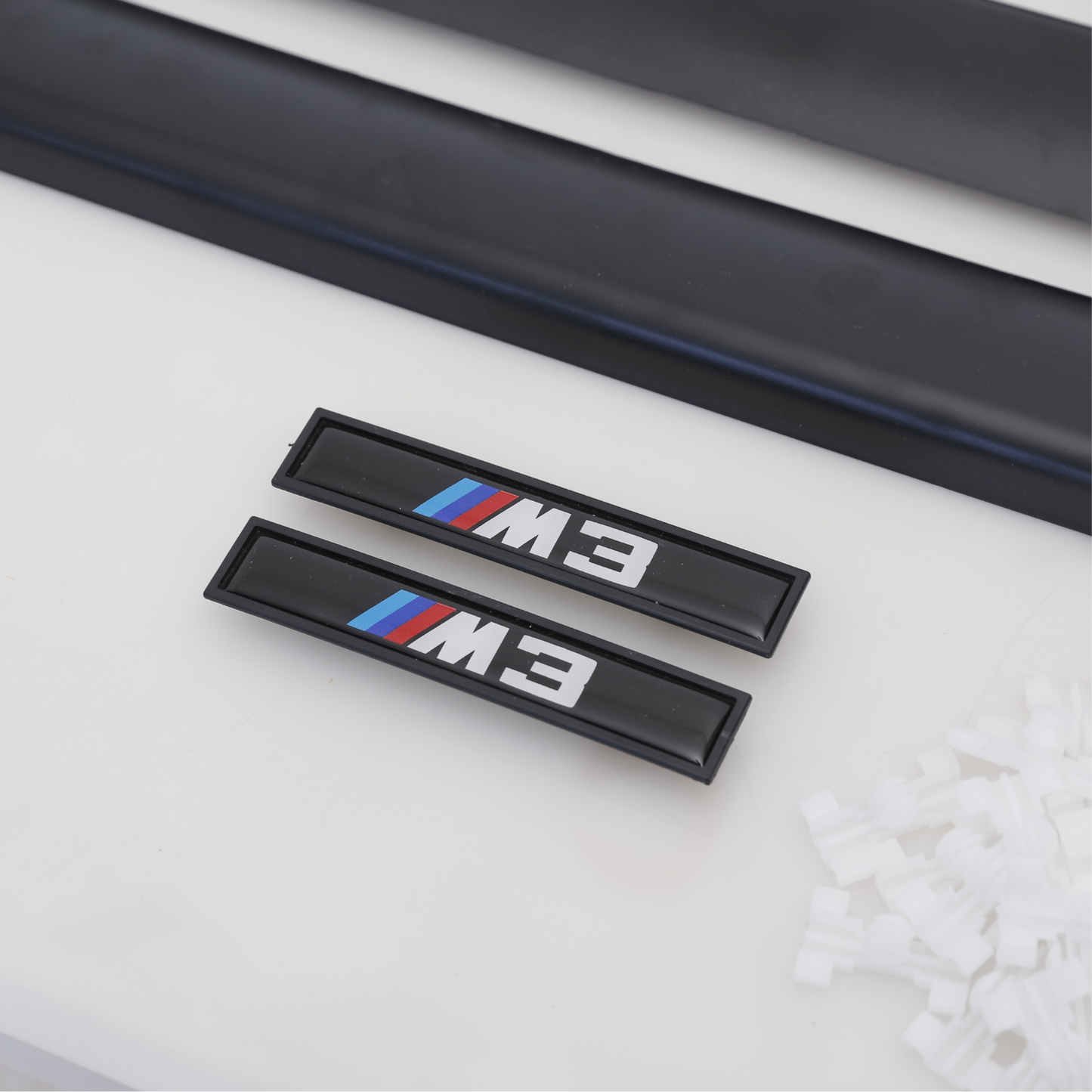 Door Side Body Moulding Trim Set Left Right for E46 Sedan 1998-2005