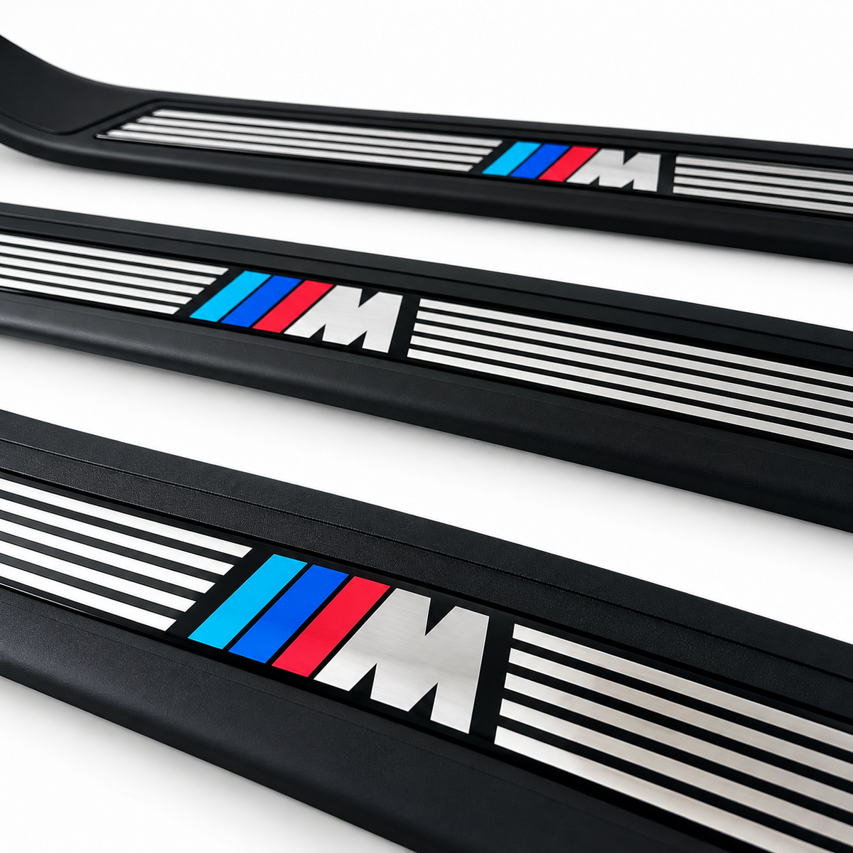 Door Sill Step Trim Set for BMW E39 5 Series Sport Style 1996-2003 4 Pieces
