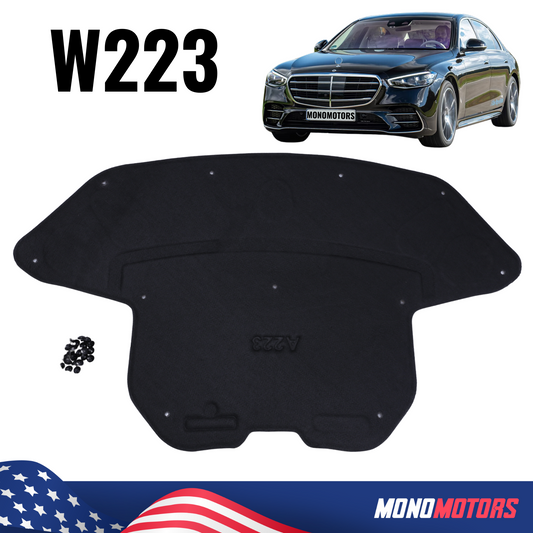 Hood Panel for for Mercedes-benz W223 Sedan 2020+ S Class Mb Insulation Cowl Pad