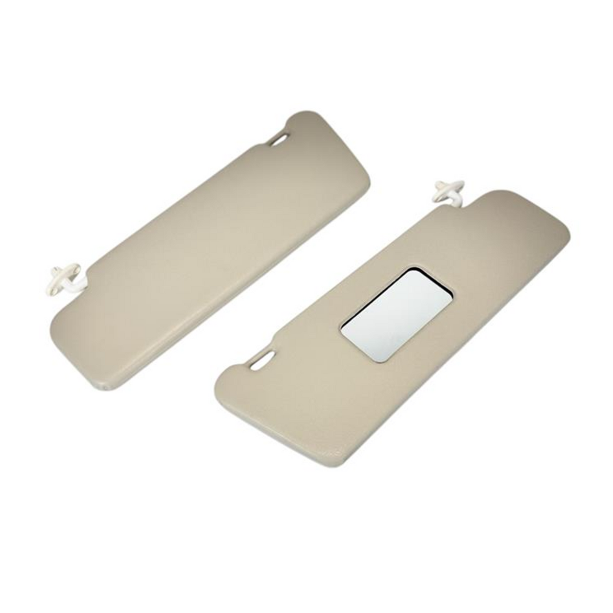 Sun Visor Set for Mercedes W124 Cream Left Right Interior Shade