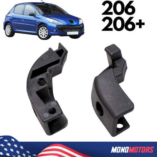 Peugeot 206 206+ Sunroof Guide Rail Clips Set – Sliding Track Repair (2 Pcs)