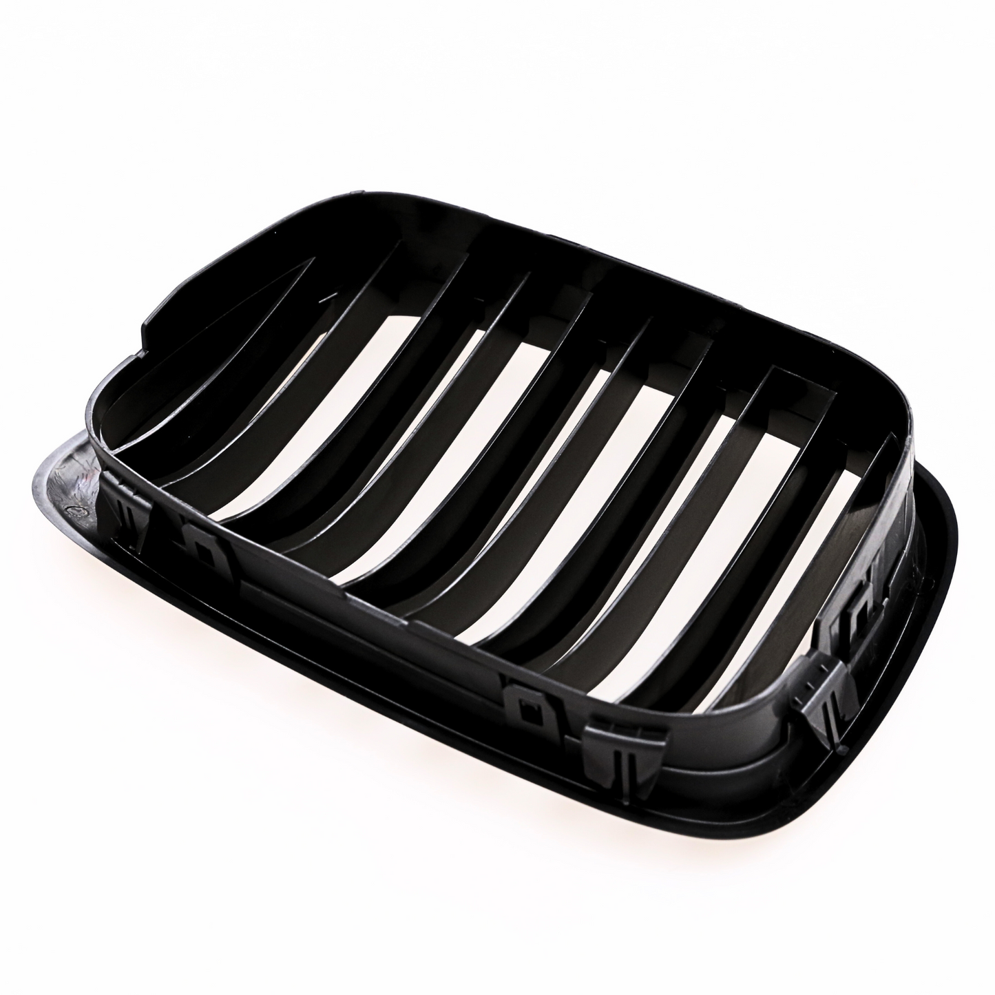 BMW 3 Series E39 Matte Black Double Slat Grille 1996-2003 Kidney Grille Pair