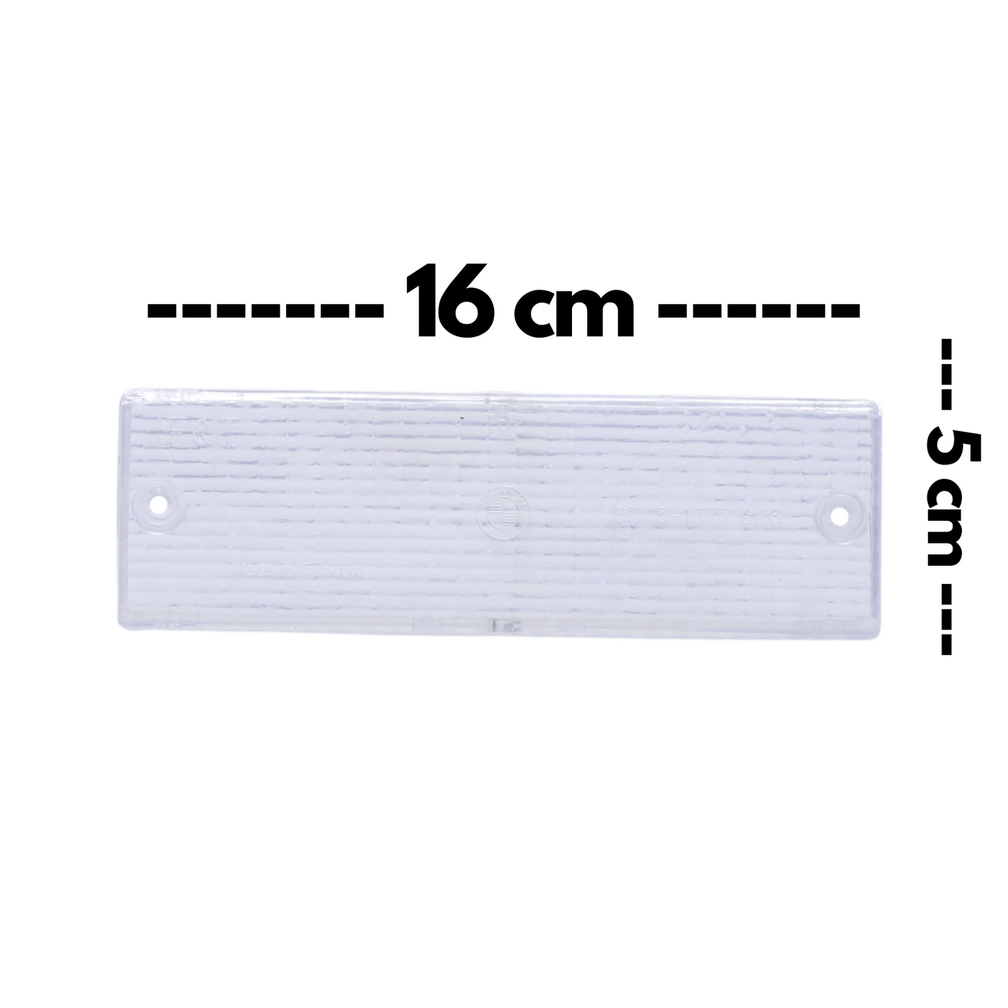 Turn Signal Lens White for BMW E30 1988–1991 OEM 63131377996