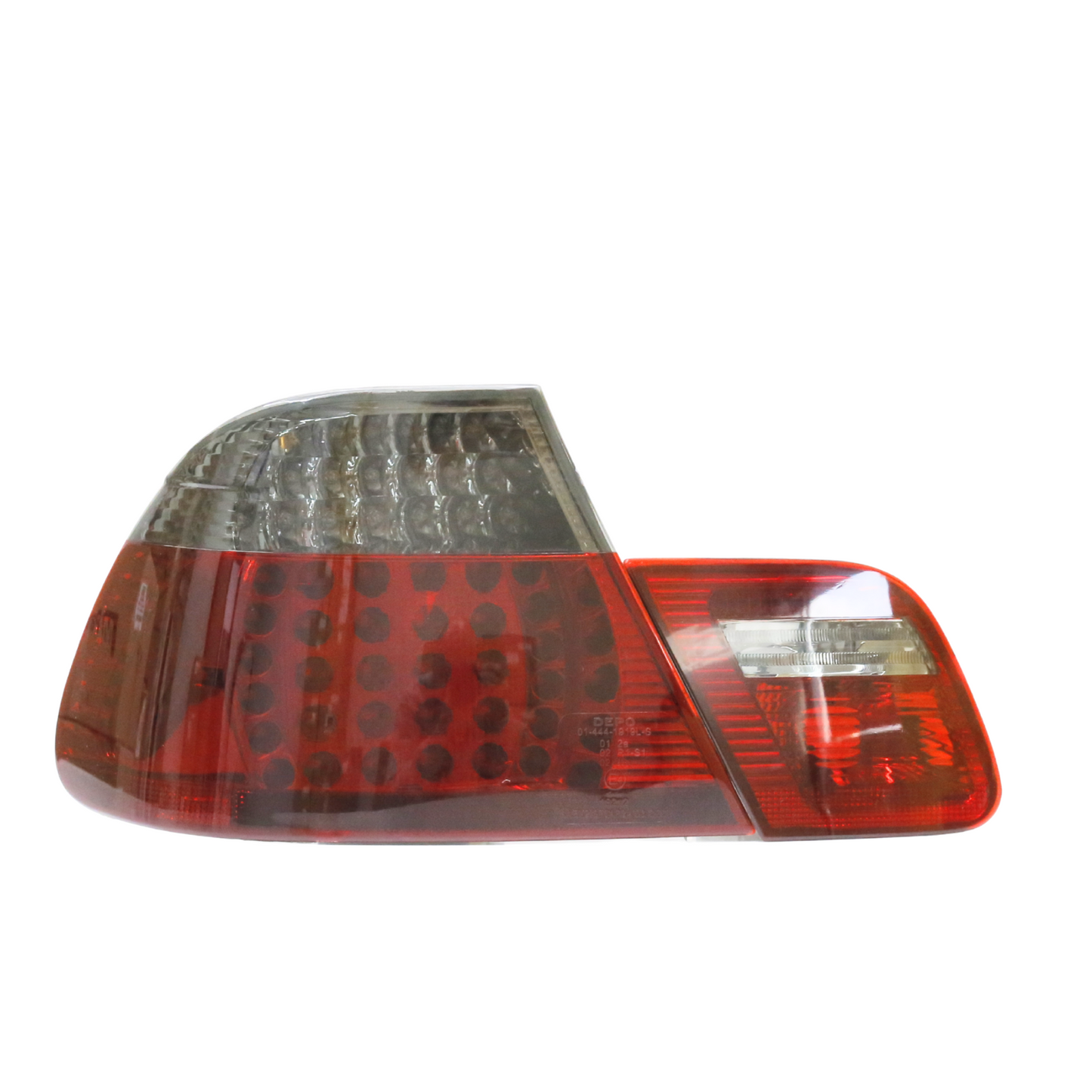 Red Smoke Full LED Tail Lights Pair for BMW E46 Coupe 1999-2001