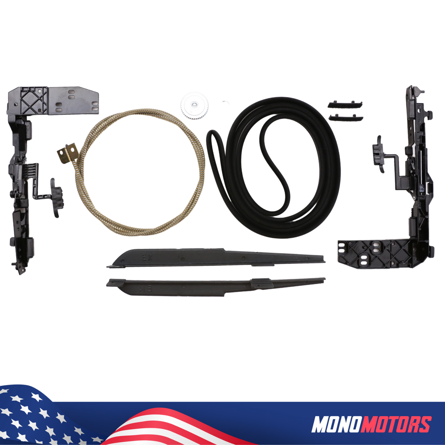 Sunroof Repair Kit for Mercedes W124 S124 W201 /Cable /Rubber Seal Replacement
