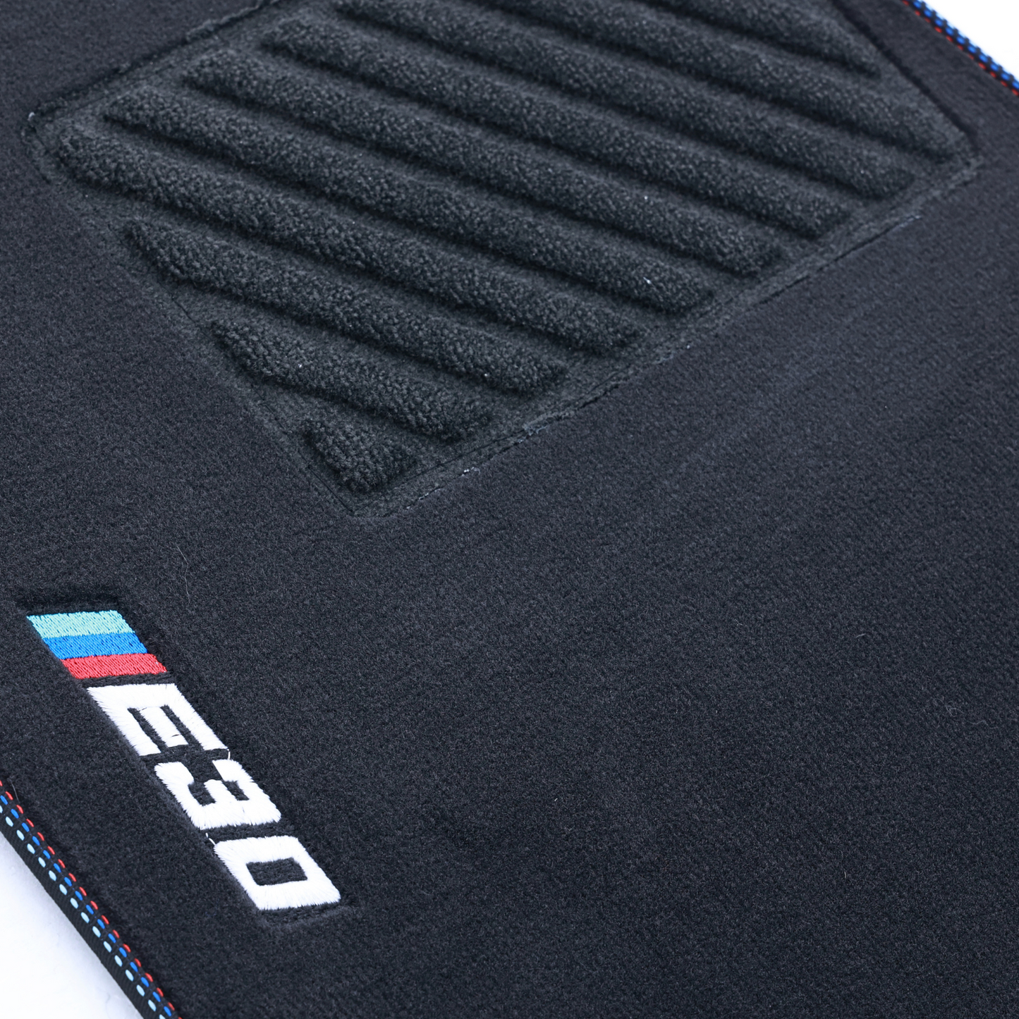 Carpet Floor Mats Set for BMW E30 Sedan 1982-1994 4pcs Black Floor Liner