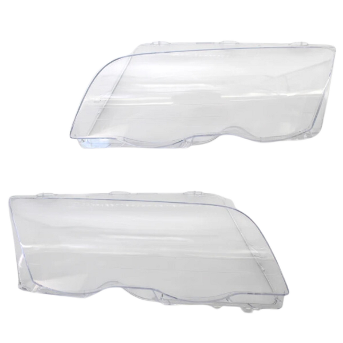 Headlight Lens for BMW E46 Left & Right Side E46 (99-01 Sedan) 4door Clear Cover