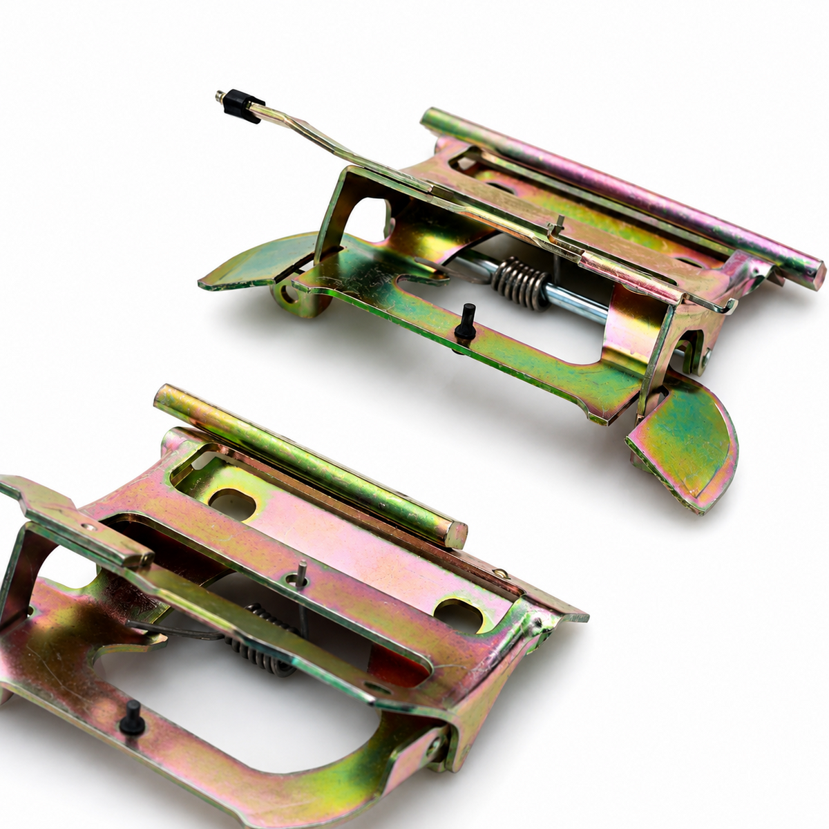 Outer Door Handle Mechanism Set for BMW E30 Front Rear 4 Pcs