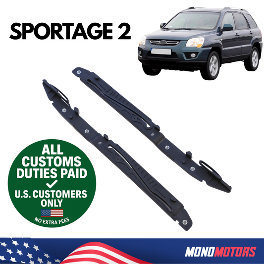 Sunroof Guide Left & Right Rail Repair Kit Metal for Kia Sportage 2 2004-2019