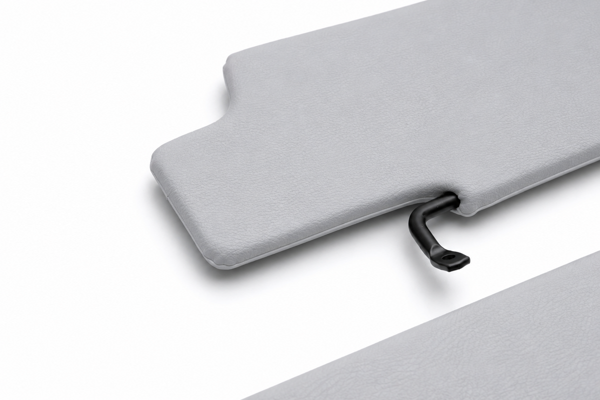 Sun Visor Set for Land Rover Defender Gray Left Right Pair 1983-2012
