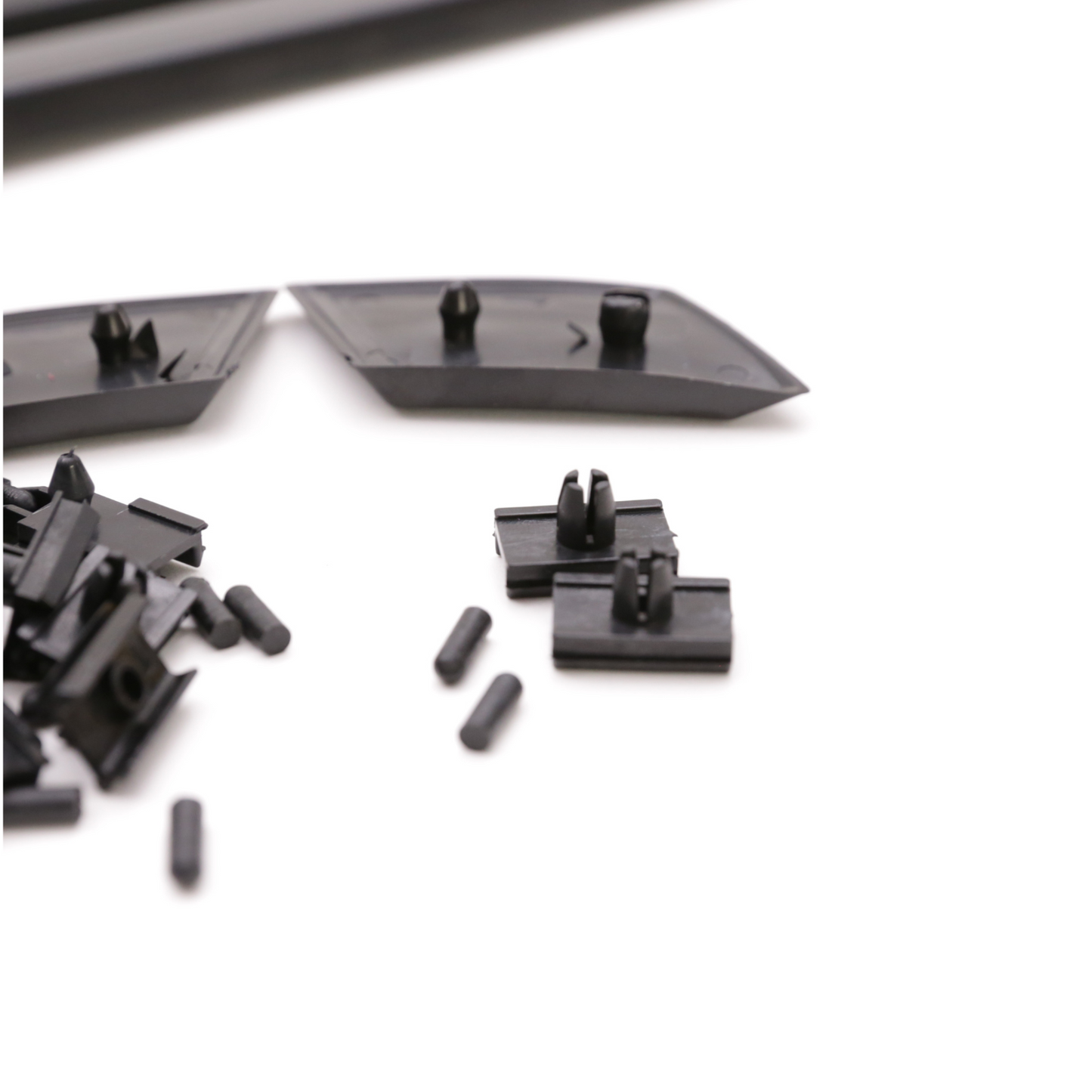 Body Side Moulding Trims for BMW E34 Touring Set 8pcs with Clips