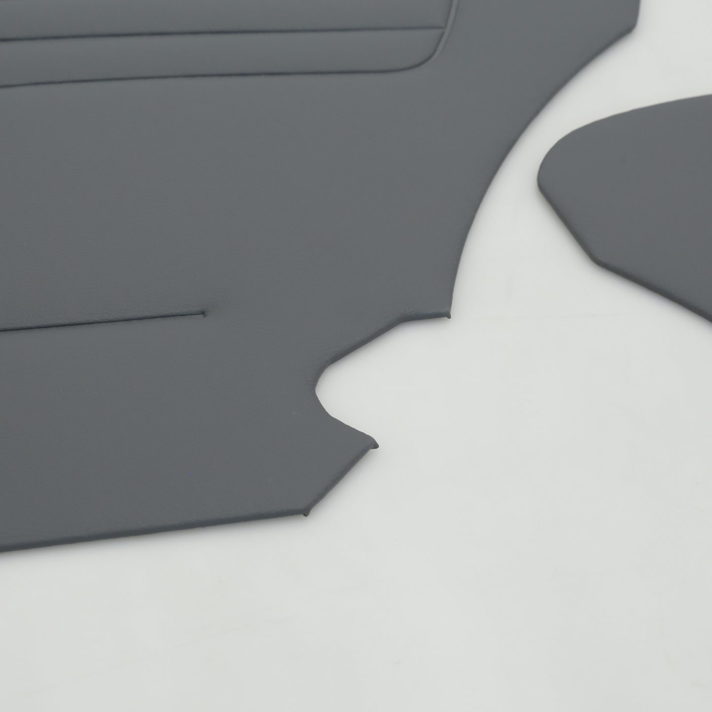 Door Panel Set for VW Beetle 1300 1965-1966 Grey Cardboard Interior Trim 4pcs