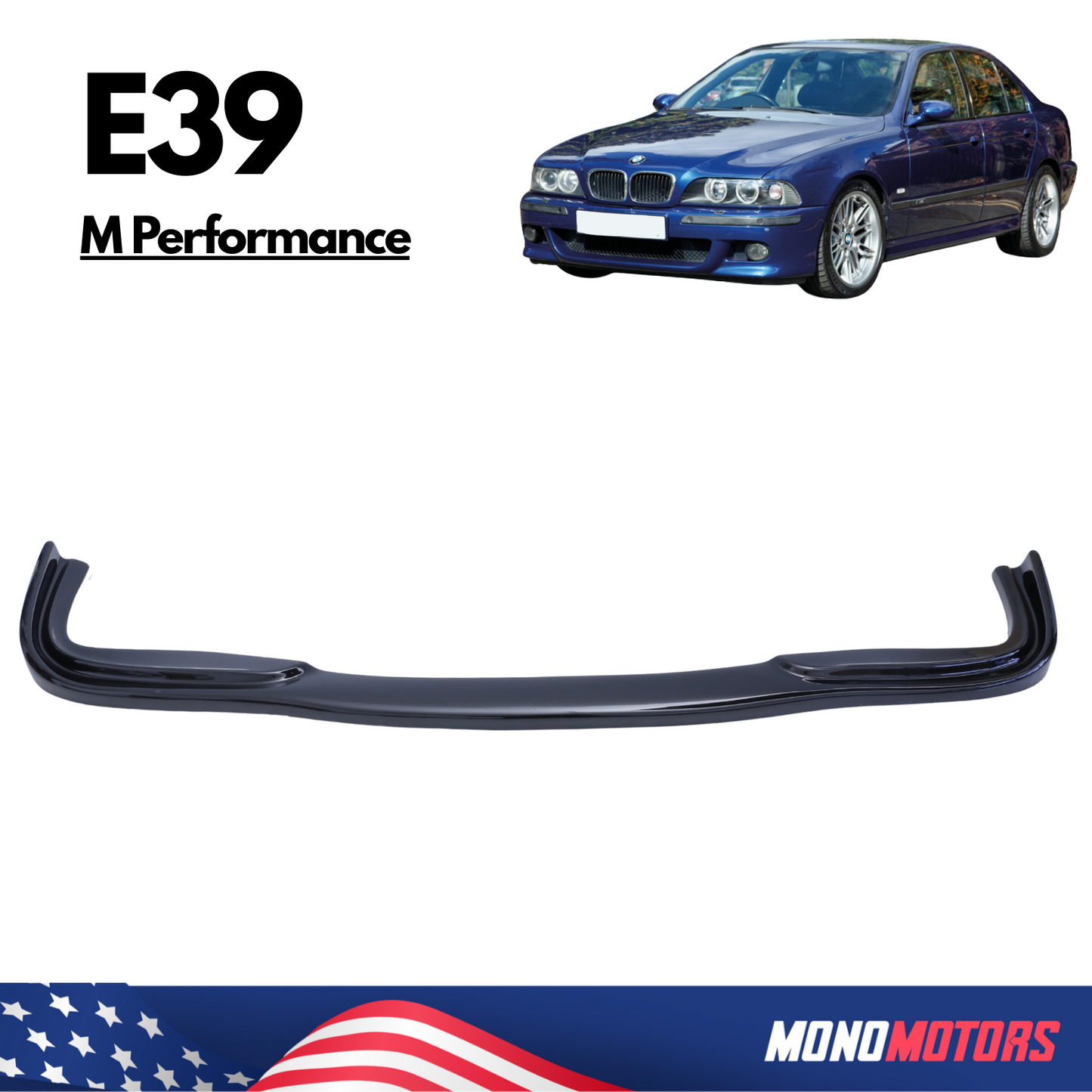 Front Spoiler Lip Bumper Valance for BMW E39 M 1998-2003 OEM 51112498508