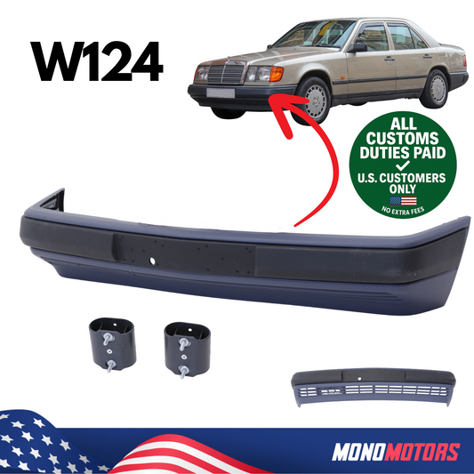 Front Bumper Strip Trim for Mercedes W124 with Ac 1985-1995 OEM 1248802570