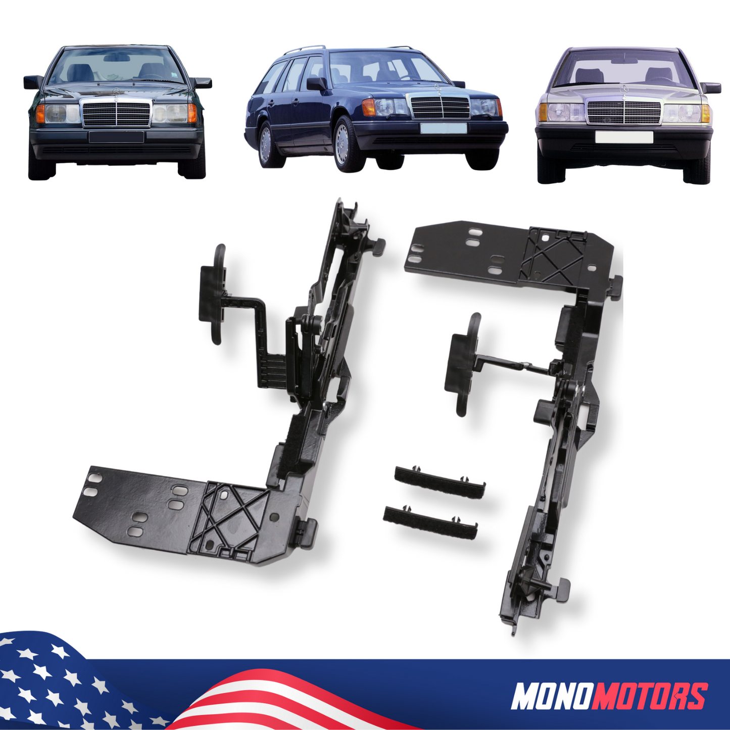 Sunroof Repair Kit Set Hub Angle for Mercedes E-CLASS W124 S124 / 190 W201
