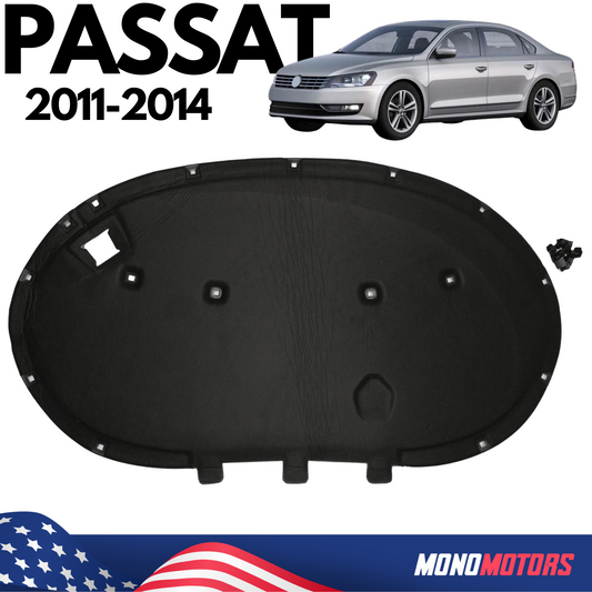Hood Insulation Panel for Volkswagen Passat 2011-2014 VW Mat Engine Compartment