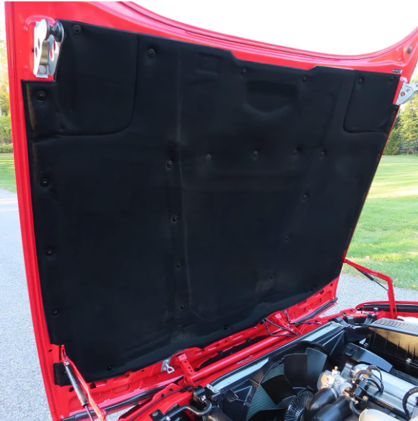 Hood Heat Insulation Pad Rivets Foam Pad for BMW E34