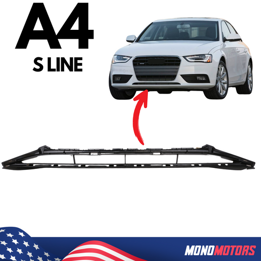 Audi A4 S Line Front Lower Bumper Grille 2013-2014 Center Lower Grille Grill