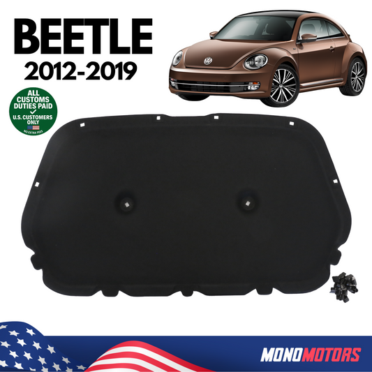Engine Hood Insulation with Clips VW Beetle 2012-2019 OEM 5C5863835