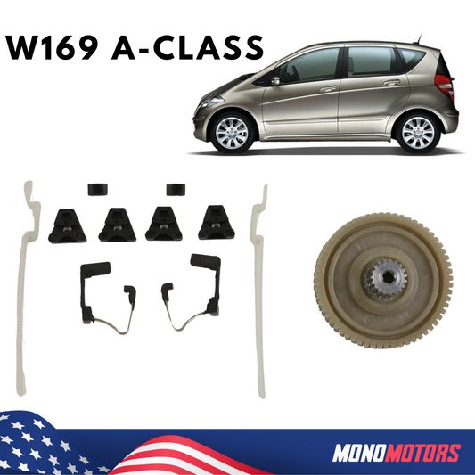 Mercedes A Class W169 A180 Sunroof Repair Motor Gear /Clips 11pcs