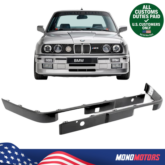 Bumper Trim Euro BMW E30 New Models 1988-1992 Strip Set
